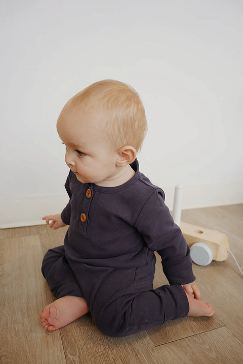 Onesie Évolutif Bleu Marin