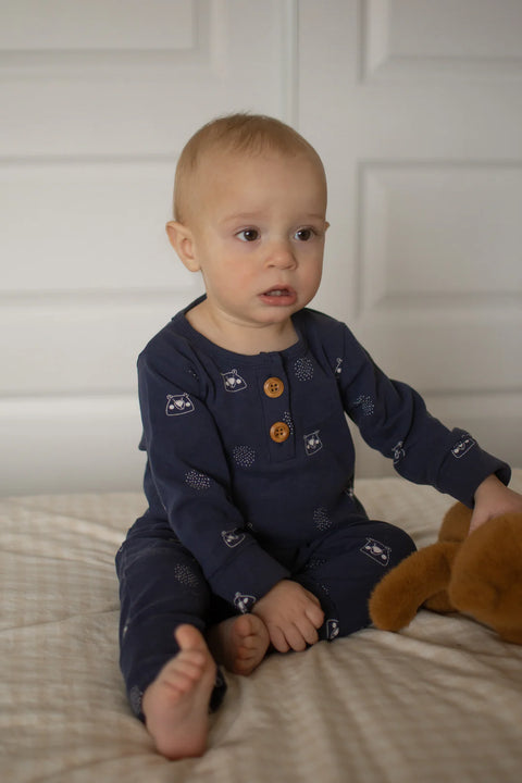 Onesie Évolutif Bleu Marin Ours Polaire