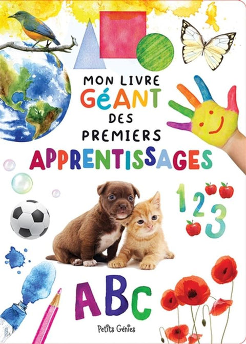 Livre Mon Livre Géant Des Premiers Apprentissages