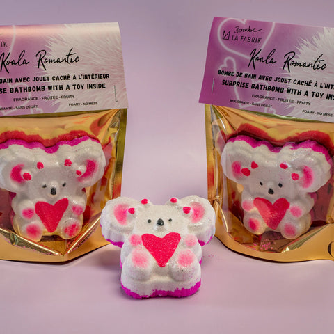 Bombe De Bain Surprise Koala Romantique