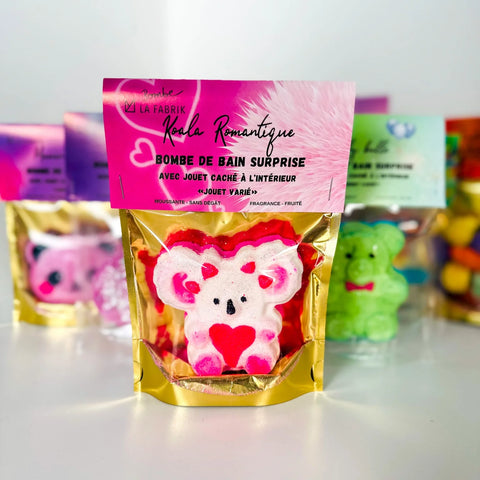 Bombe De Bain Surprise Koala Romantique