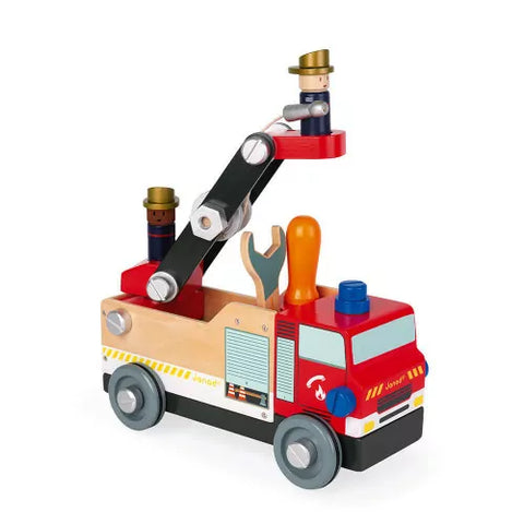 Camion De Pompiers À Construire Brico’Kids