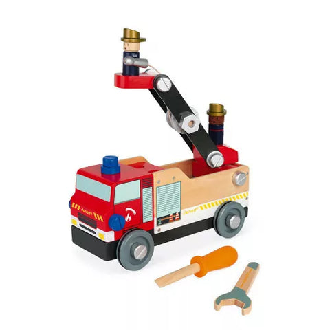 Camion De Pompiers À Construire Brico’Kids