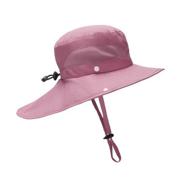 Chapeau D’explorateur Rose Poussiéreux