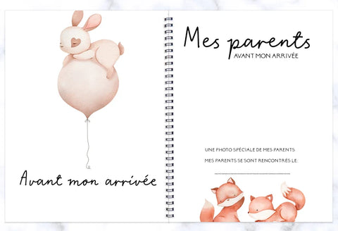 Combo Journal De Grossesse-bébé Forêt D’été