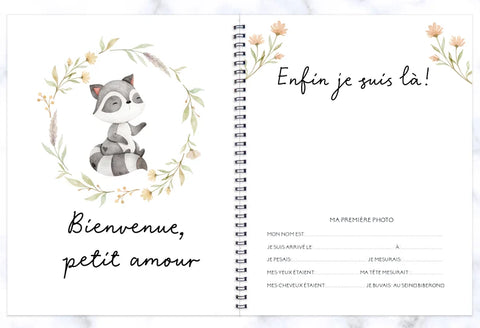 Combo Journal De Grossesse-bébé Forêt D’été