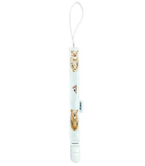 Attache-Suce Ours Boho (Blanc)