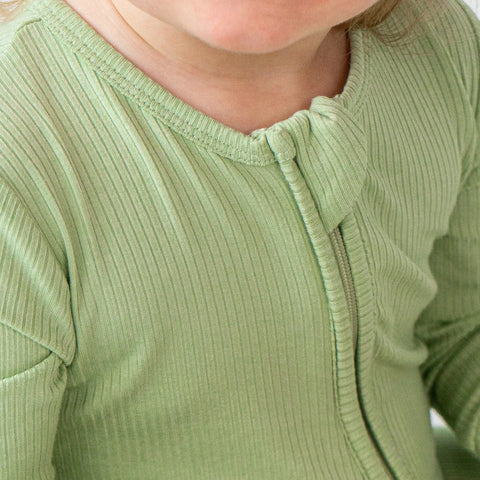 Pyjama Avec Extrémités Rabattables Misty Sage