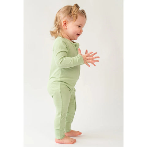 Pyjama Avec Extrémités Rabattables Misty Sage