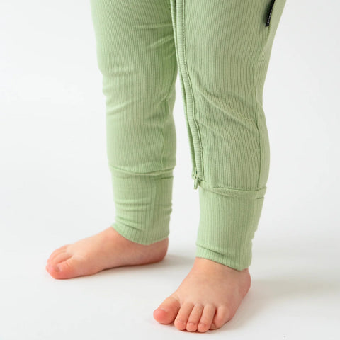 Pyjama Avec Extrémités Rabattables Misty Sage