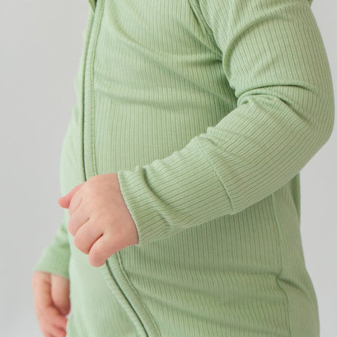 Pyjama Avec Extrémités Rabattables Misty Sage