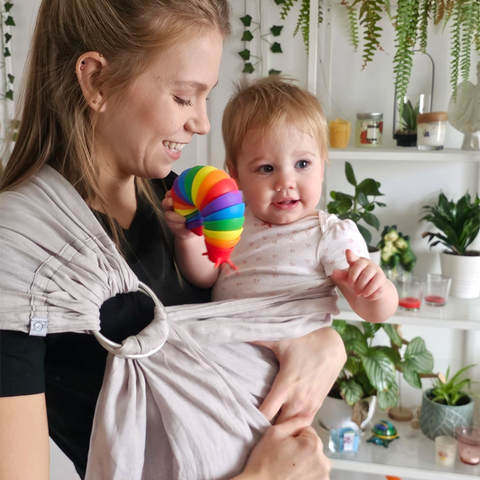 Écharpe Ajustable Lin Ring Sling Sable