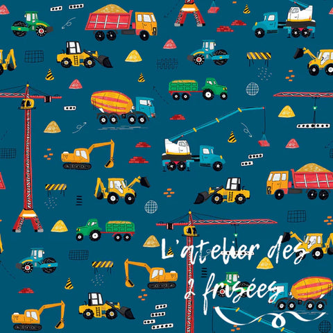 Poubelle De Voiture Camions De Constructions