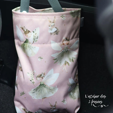 Poubelle De Voiture Fée Des Bois