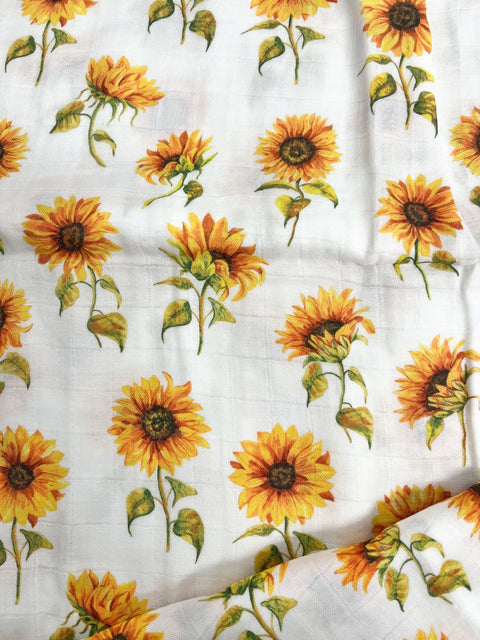 Mousseline Bambou Sunflower