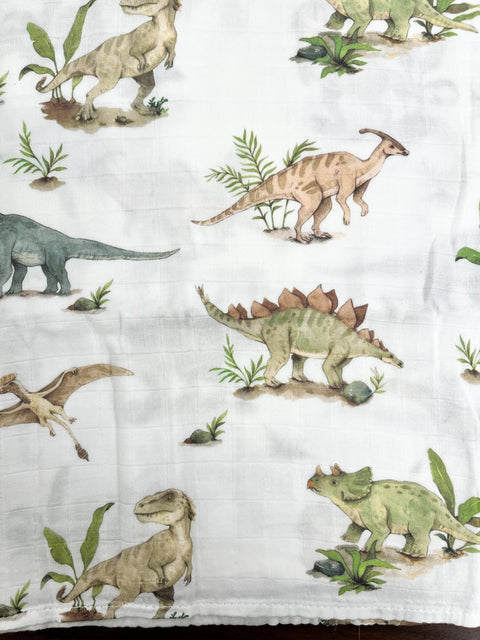 Mousseline Bambou Mission Dino
