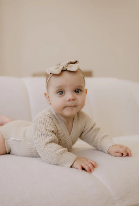 Cache-couche Kimono Nougat