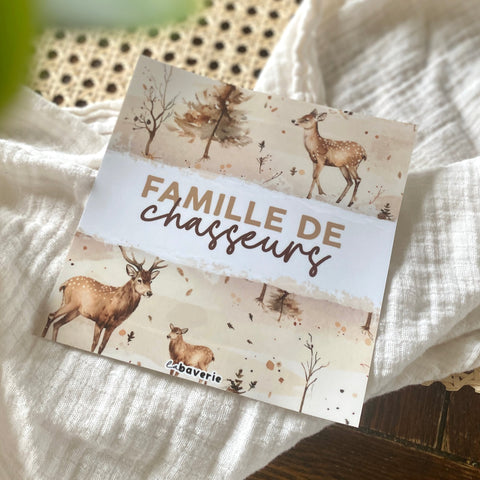 Autocollant Voiture « Famille De Chasseurs »