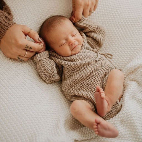 Cache-couche Kimono Praline