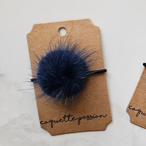 Élastique Pompon Fourrure