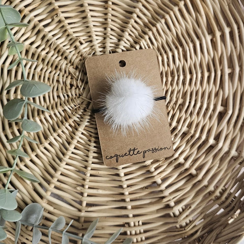 Élastique Pompon Fourrure