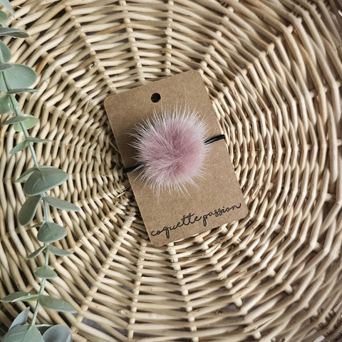 Élastique Pompon Fourrure