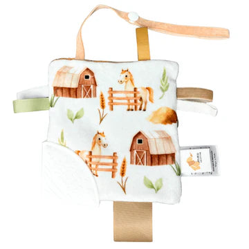 Jouet D'éveil Dentition Chevaux Beige