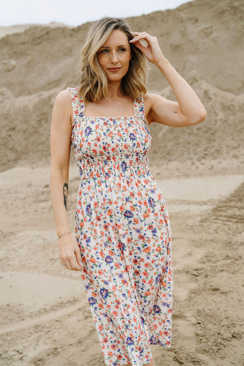 Robe Malibu Fleurs Sauvages