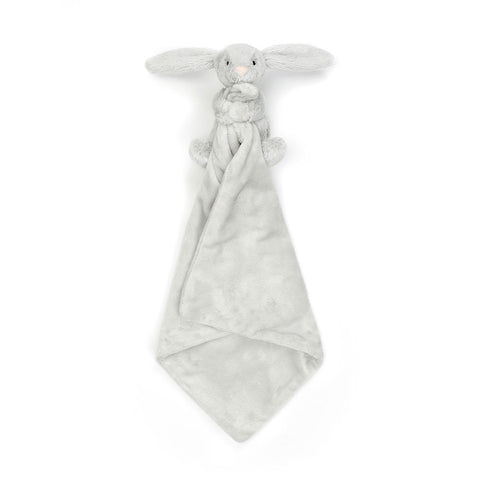 Peluche I Am Bashful Grey Bunny Soother
