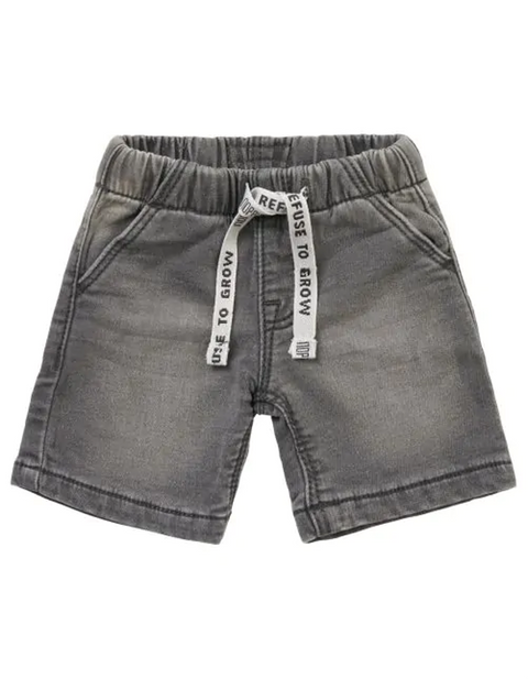 Short Jeans Mystic Mid Grey Denim