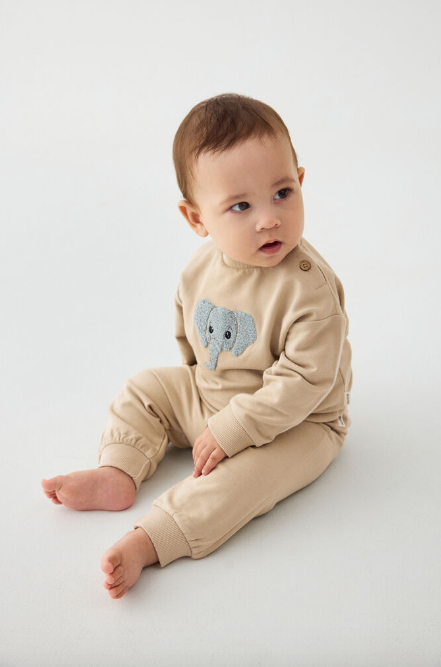 Pantalon Ouaté White Pepper Éléphant