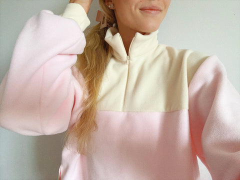 Veste Polar Rose Femme