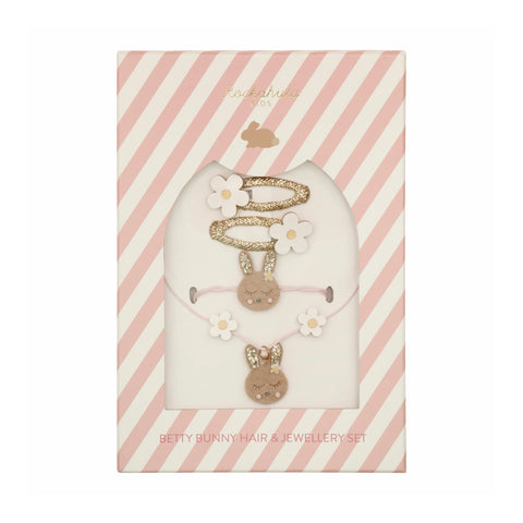 Ensemble Cheveux & Bijoux Betty Bunny