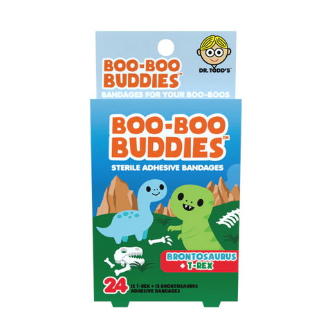 Pansements Adhésifs Stériles Dinosaures & T-Rex