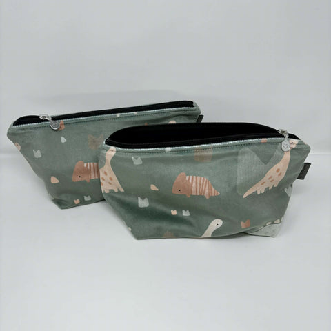 Pochette Dinosaure Sauge