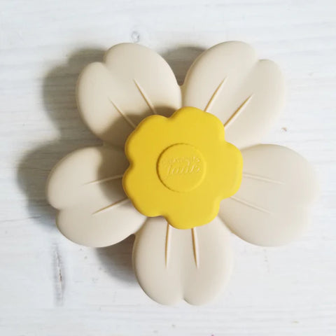 Spinner Fleur Crème & Jaune