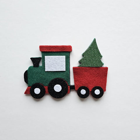Bricolage Le Train De Noël (Intermédiaire)