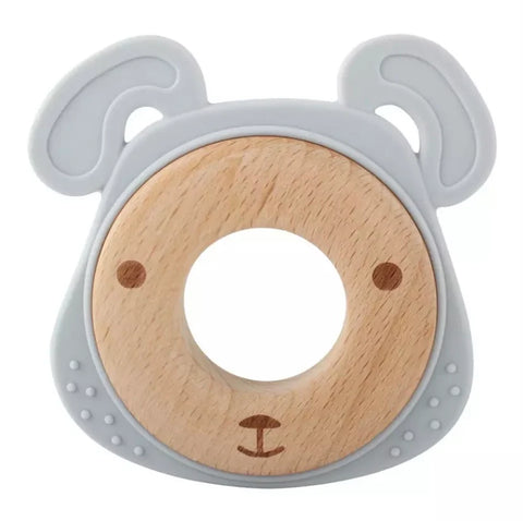 Jouet De Dentition Ourson Gris