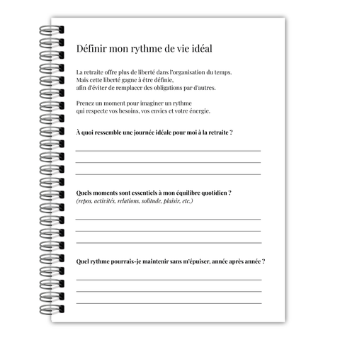 Livre Mon Journal De Retraite