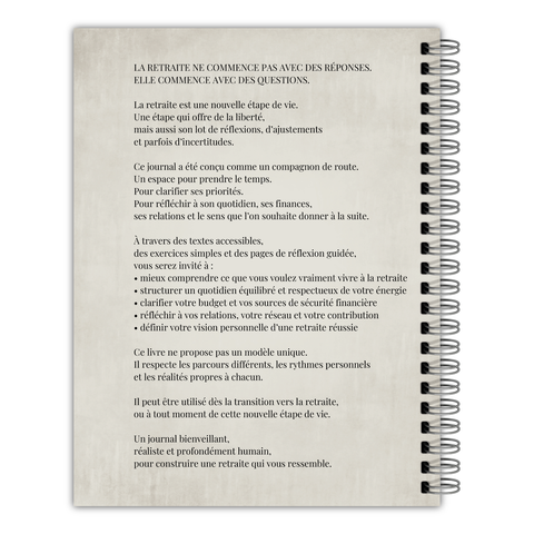 Livre Mon Journal De Retraite