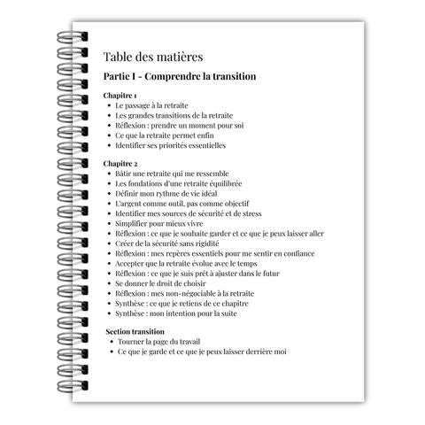 Livre Mon Journal De Retraite