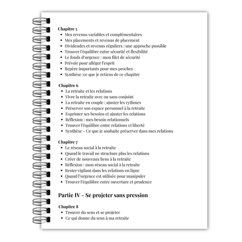 Livre Mon Journal De Retraite