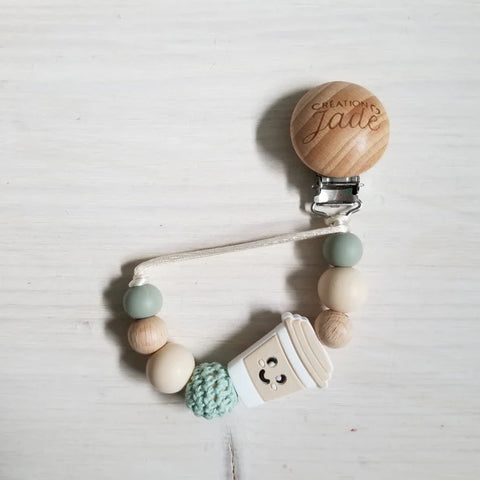 Attache-Suce Bois Café Sauge