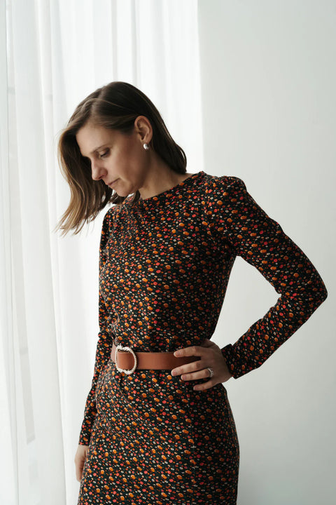 Robe Flore Motifs Fleuris