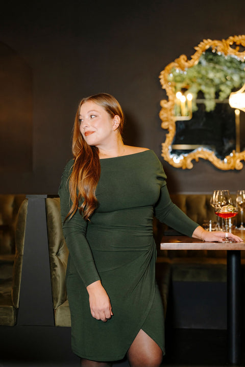 Robe Jessica Vert Profond