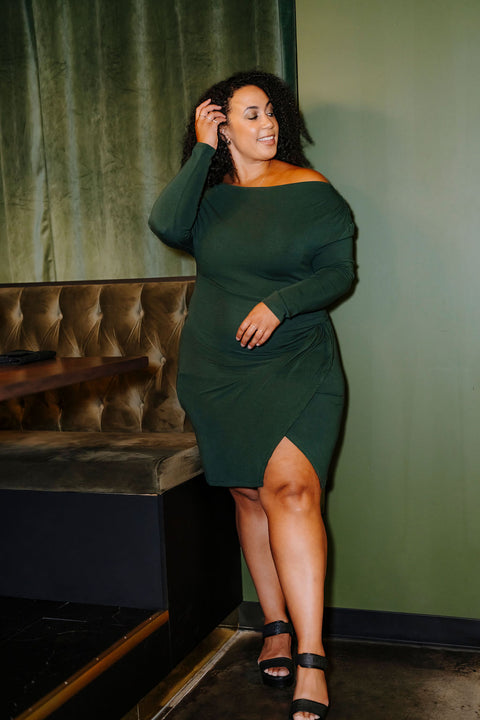 Robe Jessica Vert Profond