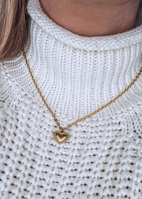 Collier Mon Coeur Enfant Or