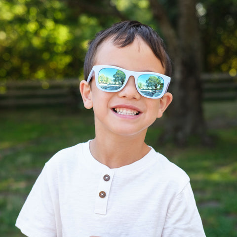 Lunettes De Soleil Urban Xplorer Polarisées Bleu Pâle À Verres Aurora