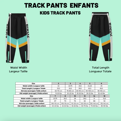 Track Pants Noir Enfant
