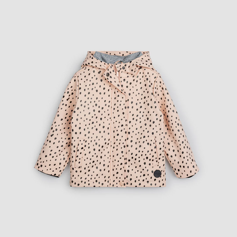 Manteau Printemps Tacheté Rose